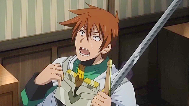 Rance Quest for Hikari 3 - Swimsuit girl gives a rough handjob and public fuck