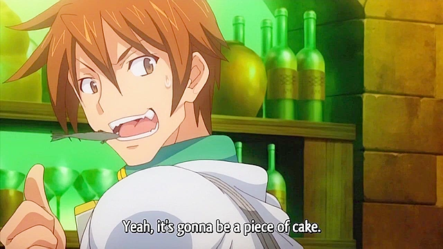 Rance Quest for Hikari 3 - Swimsuit girl gives a rough handjob and public fuck