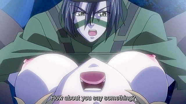 Last Waltz 1 - Busty maid gives her first blowjob and titty fuck then gets massive hentai cum facial