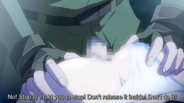 Last Waltz 1 - Busty maid gives her first blowjob and titty fuck then gets massive hentai cum facial