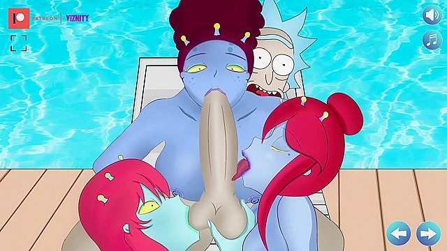 Rick and Unity Sex Animations Hentai Game [Rick's Lewd Universe] by Viz