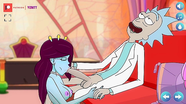 Rick and Unity Sex Animations Hentai Game [Rick's Lewd Universe] by Viz