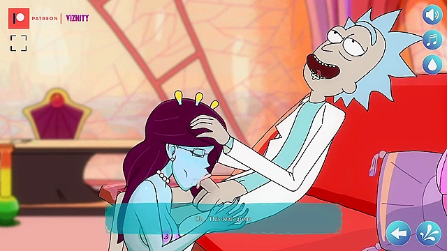 Rick and Unity Sex Animations Hentai Game [Rick's Lewd Universe] by Viz