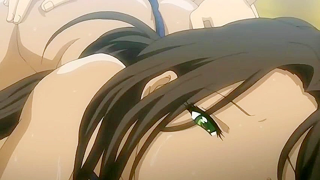 Dirty Laundry 1 - Tied up hentai milf with nipple clamps is fucked from behind