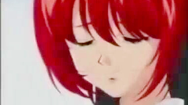 Redhead anime girl gets eaten out by old man and then is fucked deep