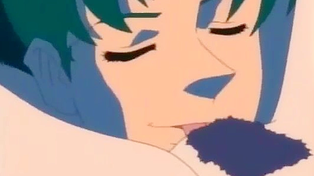 Redhead anime girl gets eaten out by old man and then is fucked deep