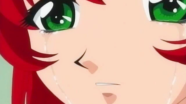 Redhead anime girl gets eaten out by old man and then is fucked deep