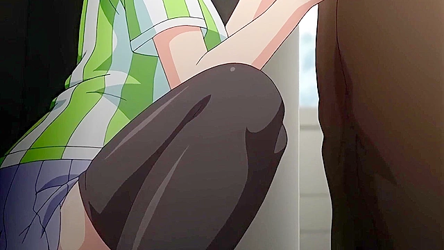 JK and Manager 2 - Busty anime teen fucked by pervert manager in bathroom