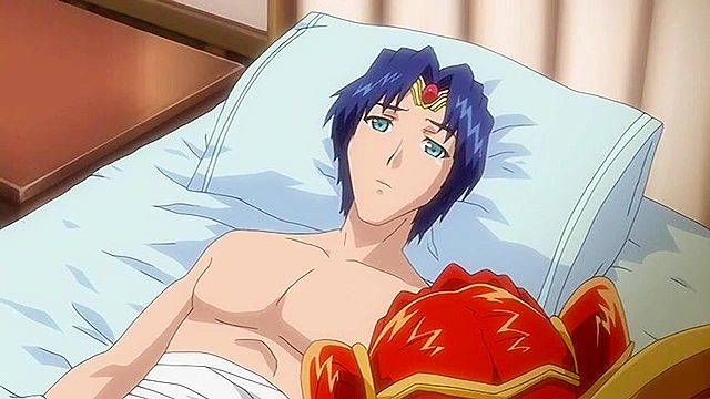 Redhead princess is on her knees pleasing her master