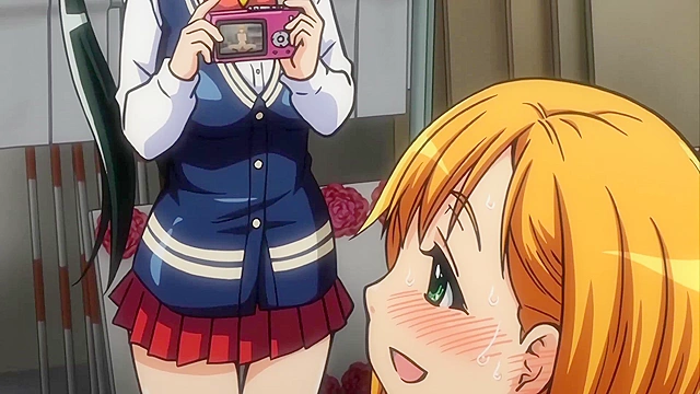 Peace Hame! 1 - Kendo girl takes photos while hentai schoolgirl gets fucked