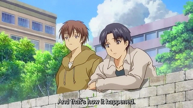 Lucky guy inherits a mansion and anime sex slaves for groupsex