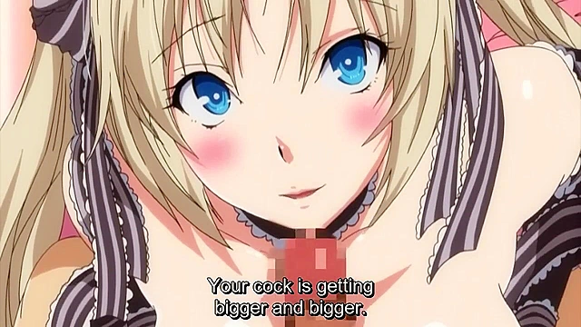 Lucky guy inherits a mansion and anime sex slaves for groupsex