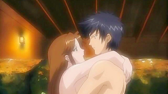 Spa of Love 2 - Young anime housewife is gangbanged at the spa