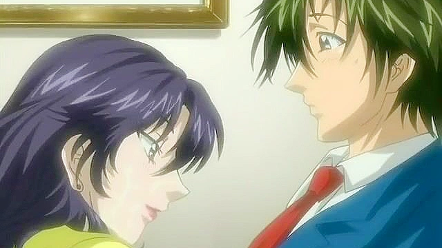 Sleazy Mother 1 - Young guy catches his hentai aunt masturbating and she fucks him