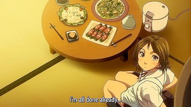 Tayu 2 - Horny anime schoolgirl gives a blowjob out behind the school