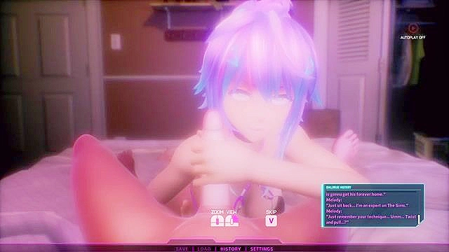 Projekt Melody pov blowjob game scenes