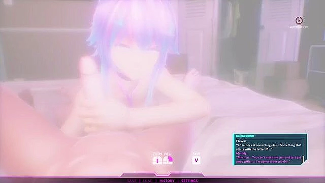 Projekt Melody pov blowjob game scenes