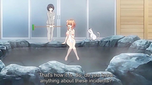 Hyakkiya Detective Office 2 - Cute catgirl gets her dirty pussy licked by tongue monster