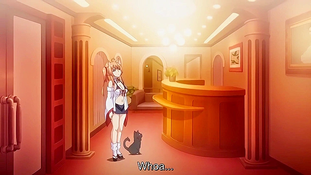 Hyakkiya Detective Office 2 - Cute catgirl gets her dirty pussy licked by tongue monster