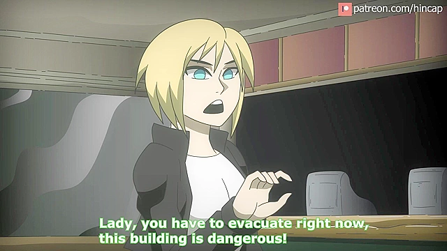 Parasite Eve The stranger - Futa monster attacks with big purple dick