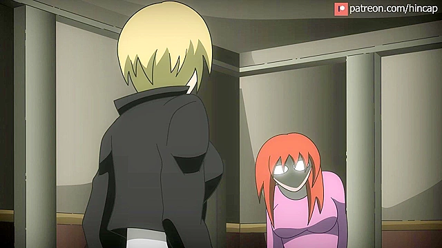 Parasite Eve The stranger - Futa monster attacks with big purple dick