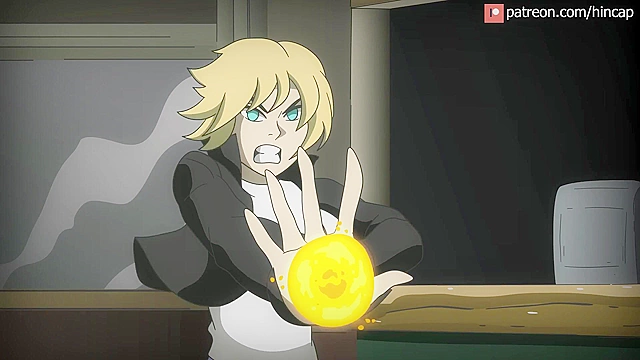 Parasite Eve The stranger - Futa monster attacks with big purple dick