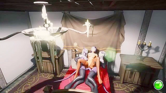 Whorecraft - Elf girls get fucked by monsters and futa draenei