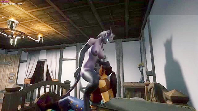 Whorecraft - Elf girls get fucked by monsters and futa draenei