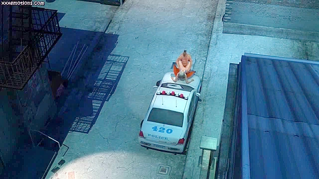 Supergirl stops an attack by fucking the bad guys