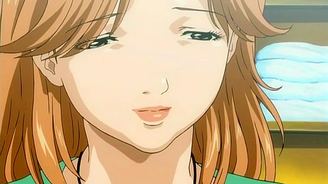 Dirty hentai housewife sucks her lover's dick while he on the phone with wife