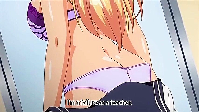 Shishunki Sex 4 - Busty blonde schoolgirl blackmails teacher in to hardcore teen fuck