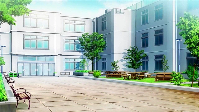 Real Erogame Situation 2 ep2 - Two busty anime girls suck dick till sprayed with cum facial