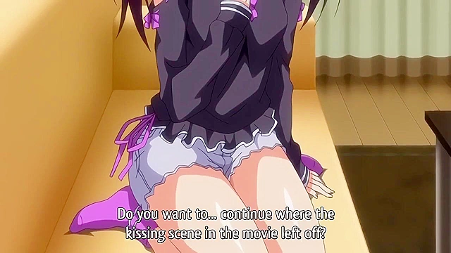 Pretty x Cation 1 ep2 - Teen anime virgin masturbates watching porno and she wants your dick