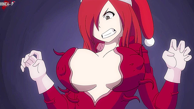 Ezra Scarlet from Fairy Tail gets gangbanged by weird tentacle clothing monster