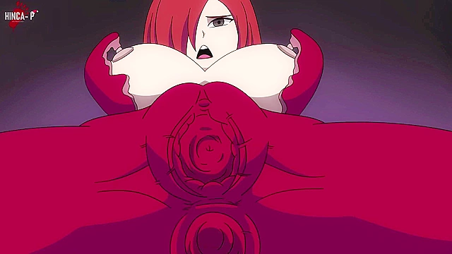 Ezra Scarlet from Fairy Tail gets gangbanged by weird tentacle clothing monster