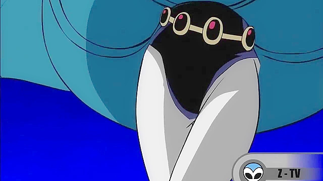 Tentacle monster double penetrates Raven and Starfire