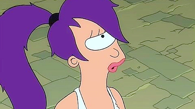 Futurama porn barbarian futa women give Amy Wong and Leela rough Snu-Snu