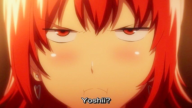 Tsundero 1 - Hentai nerd jizzes on busty schoolgirls face after getting caught jerking it