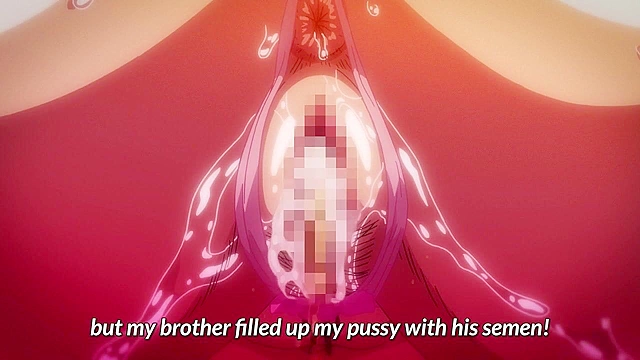 Mako-chan's Development Diary 4 - Big bro creampies his slutty sister