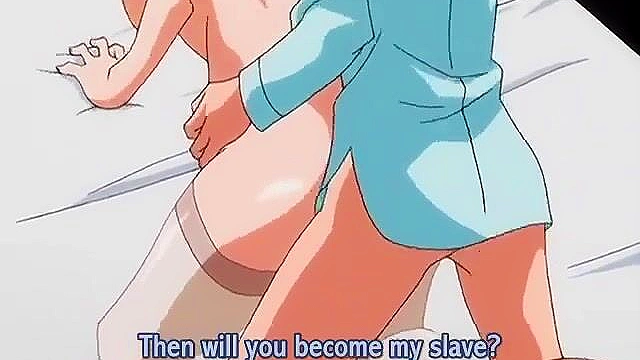 Chinetsu Karte: The Devilish Cherry 1 - Patient is in pain so naughty nurse gives him handjob