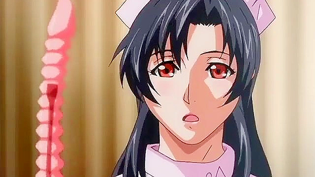 Chinetsu Karte: The Devilish Cherry 1 - Patient is in pain so naughty nurse gives him handjob