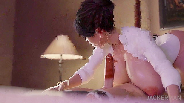 Bedtime Boogey: Aftermath - Horny 3D milf sucks and rides son's cock