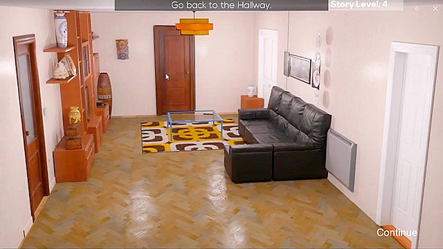 Dirty housewife gives a blowjob while stepson watches on