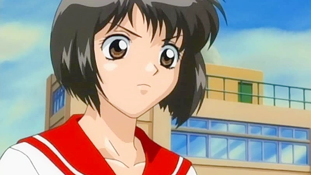 Bondage School 1 - Anime teacher gets bent over the desk and fucked by school boy