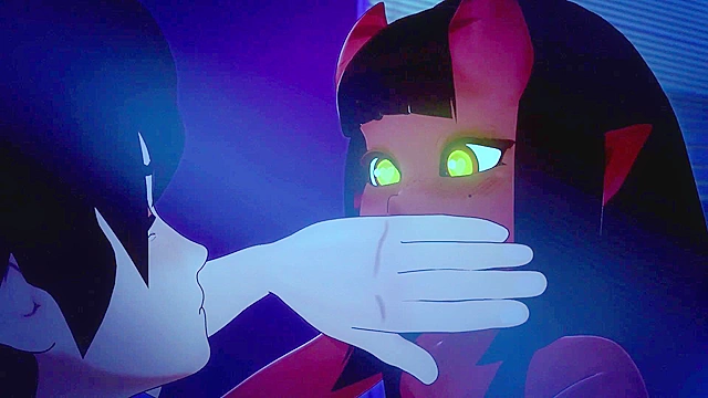 Meru the Succubus 1 - Cartoon teen devil sucks cock for semen to replenish energy