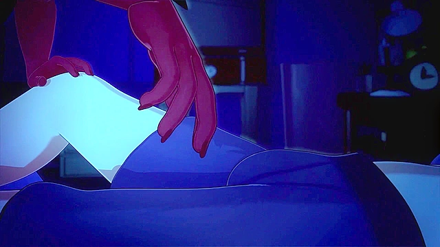 Meru the Succubus 1 - Cartoon teen devil sucks cock for semen to replenish energy