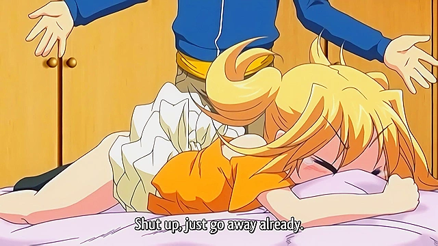 Hard Knot Shinpa 3 - Cute hentai teens in bunny outfits have hot threesome