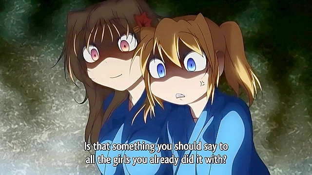 Hard Knot Shinpa 3 - Cute hentai teens in bunny outfits have hot threesome