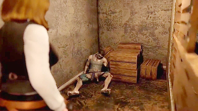 Zombie Attack 3 pt2 - Zombie Attacks unsuspecting police officer and pounds her pussy