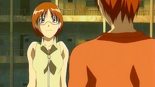 Tied up anime sex slave gets her mouth fucked and throat used